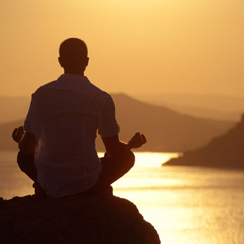 Man-Meditating